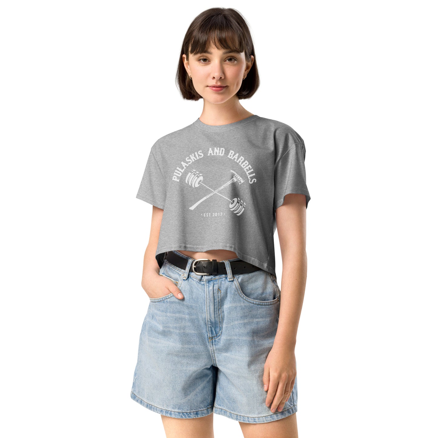 Women’s crop top Pulaski and Barbell