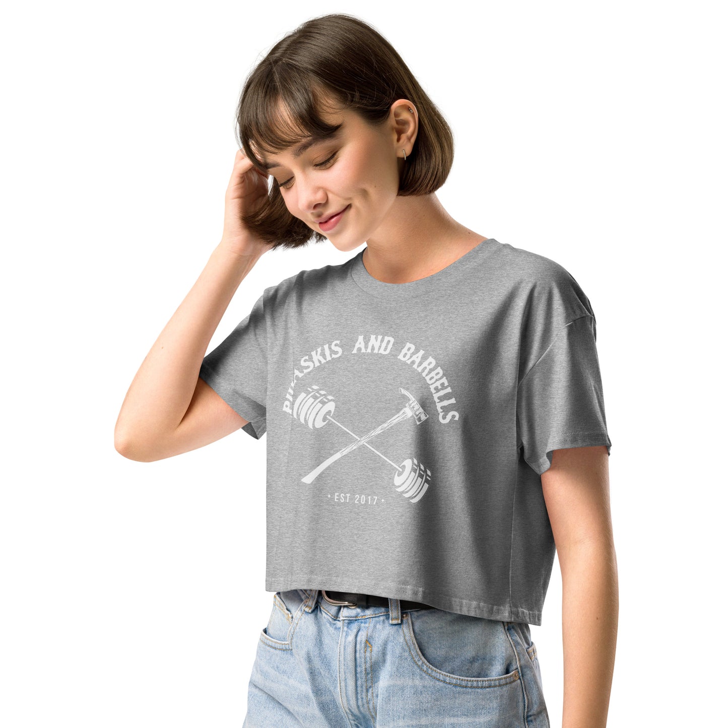 Women’s crop top Pulaski and Barbell