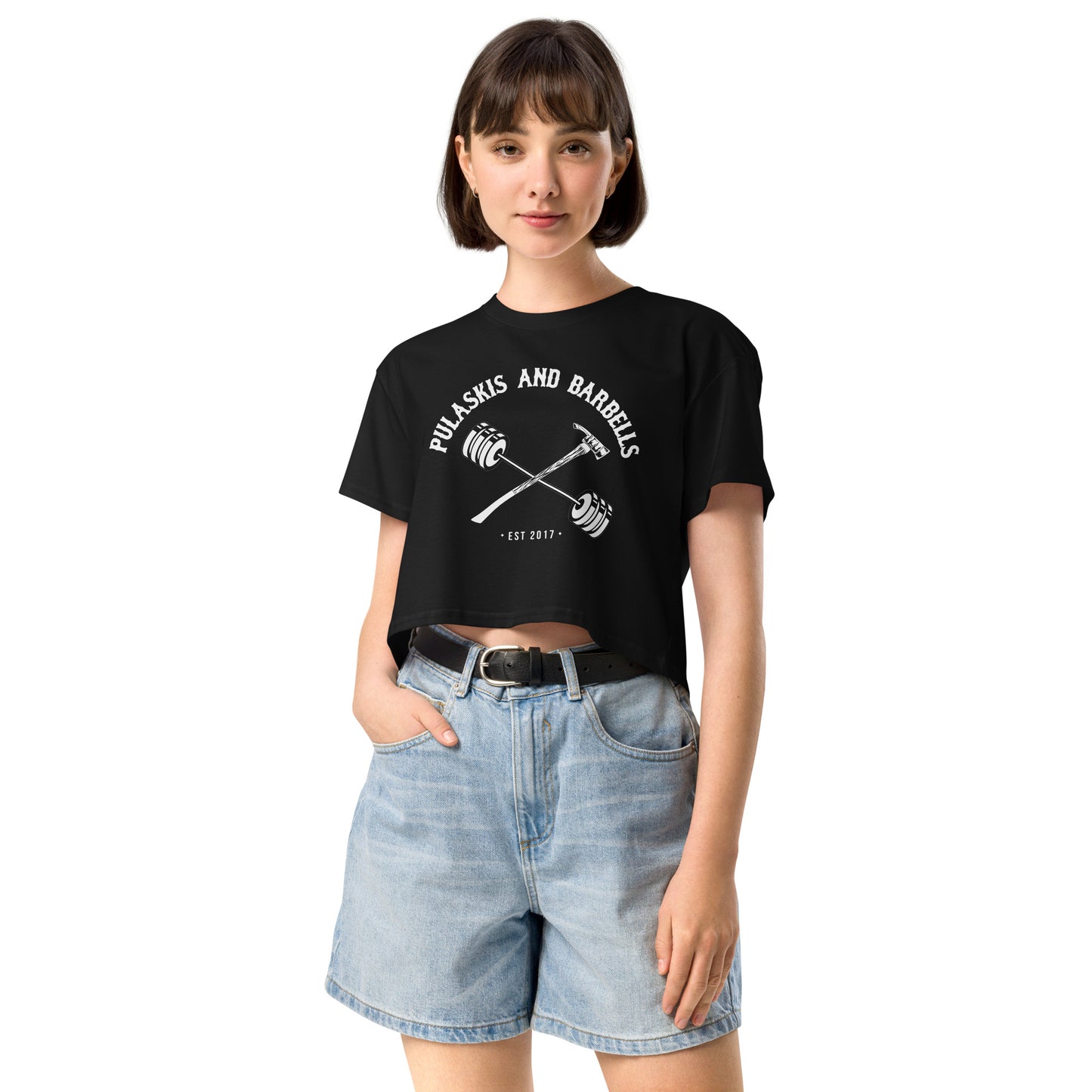 Women’s crop top Pulaski and Barbell