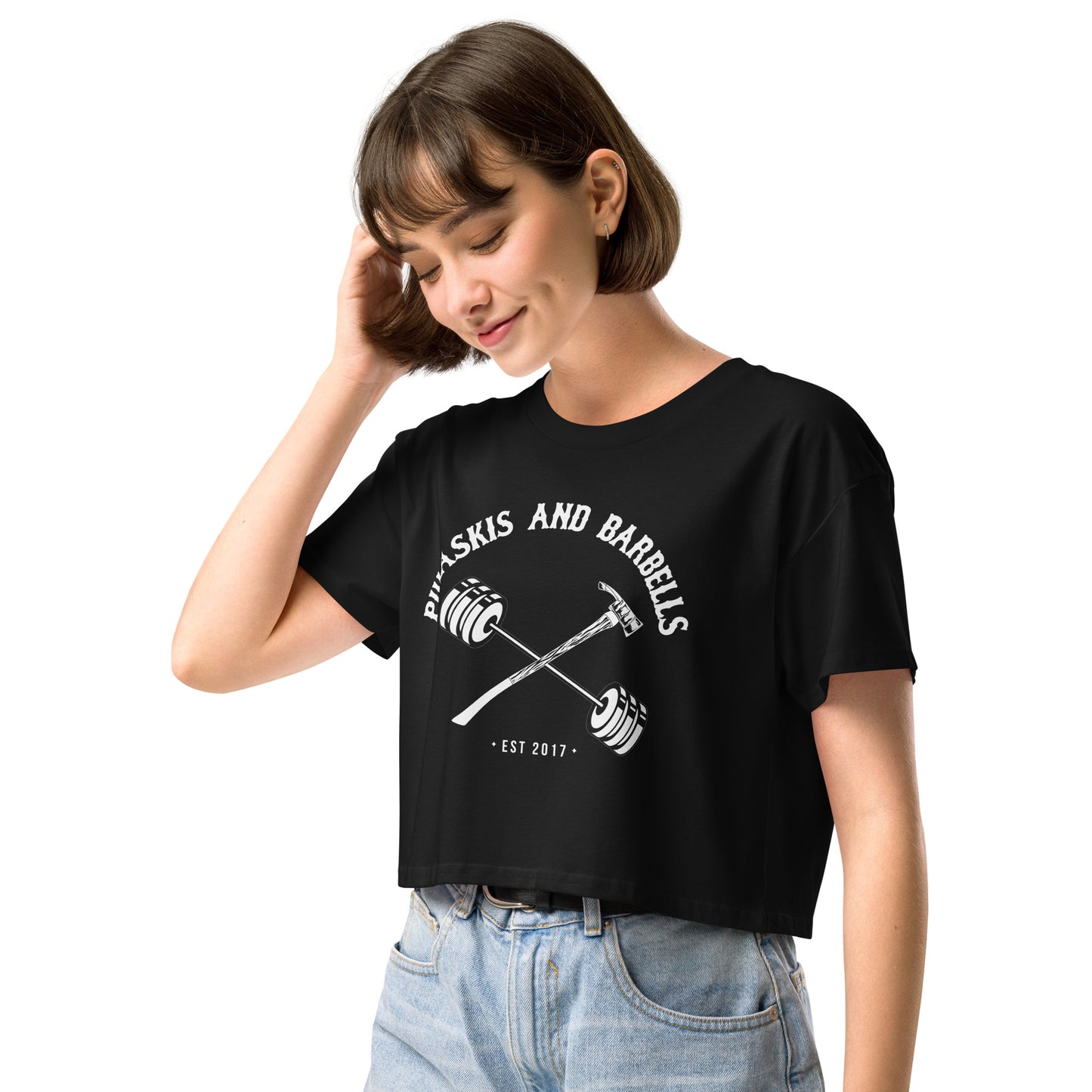 Women’s crop top Pulaski and Barbell