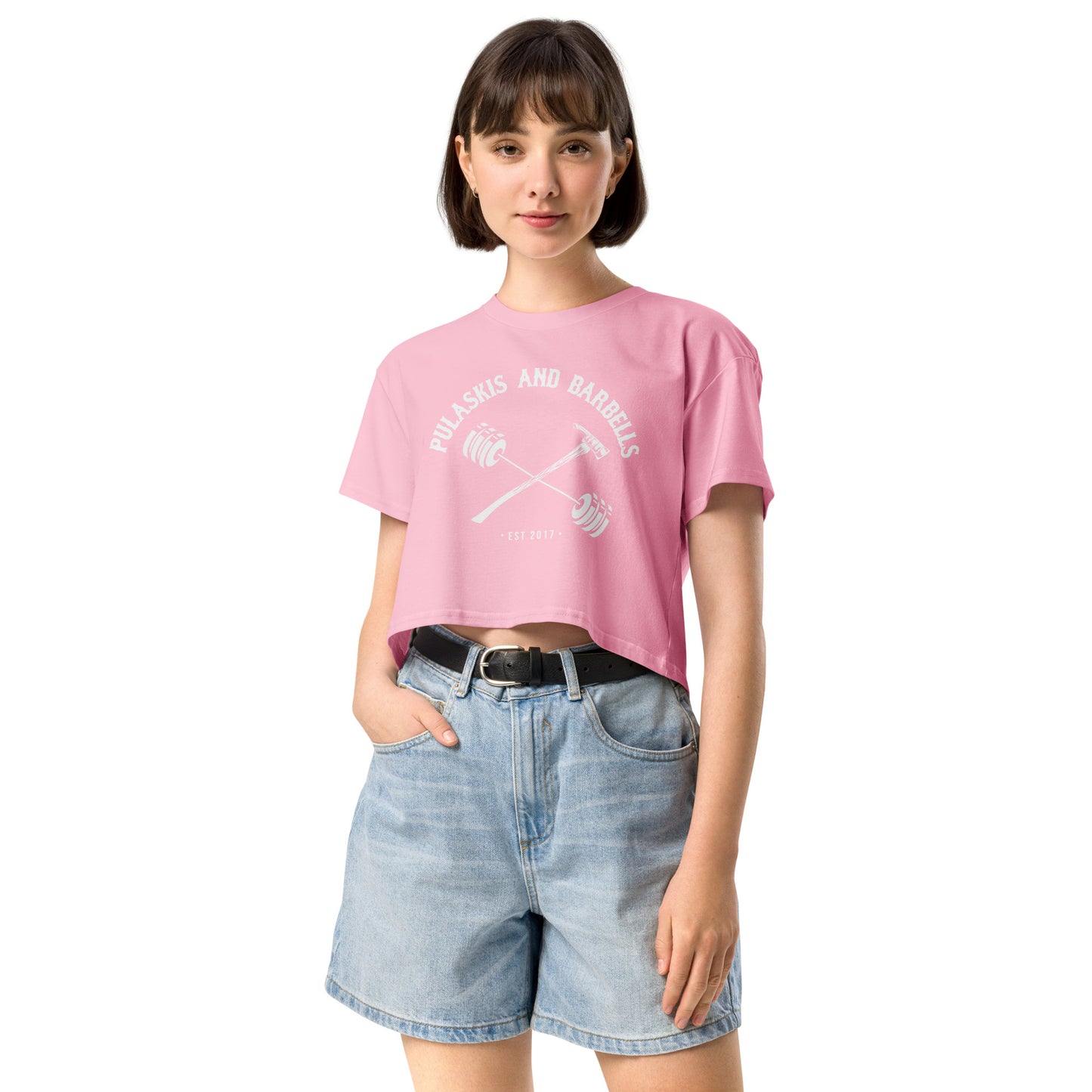 Women’s crop top Pulaski and Barbell