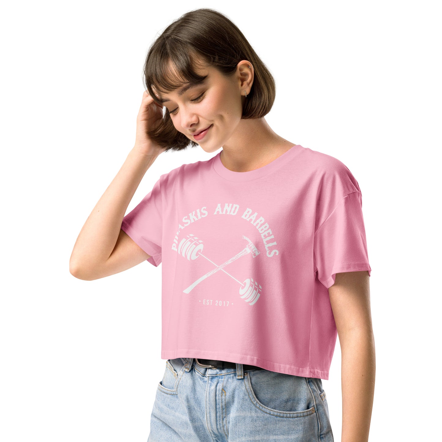 Women’s crop top Pulaski and Barbell