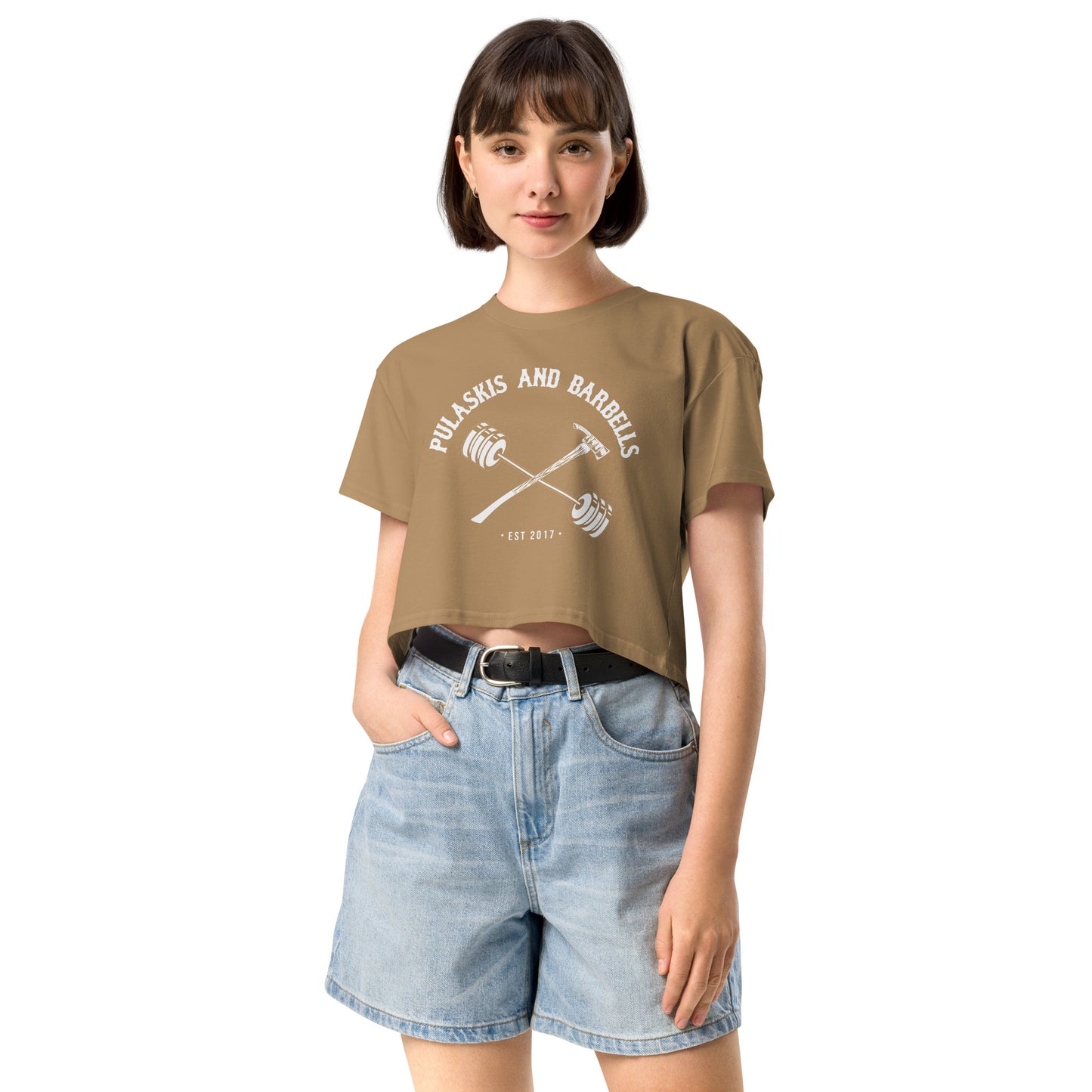 Women’s crop top Pulaski and Barbell