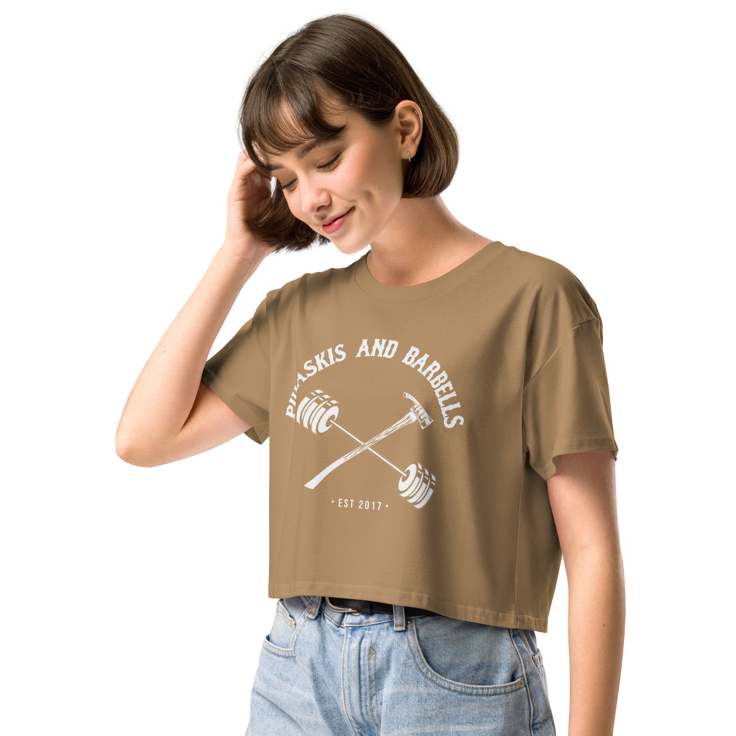 Women’s crop top Pulaski and Barbell