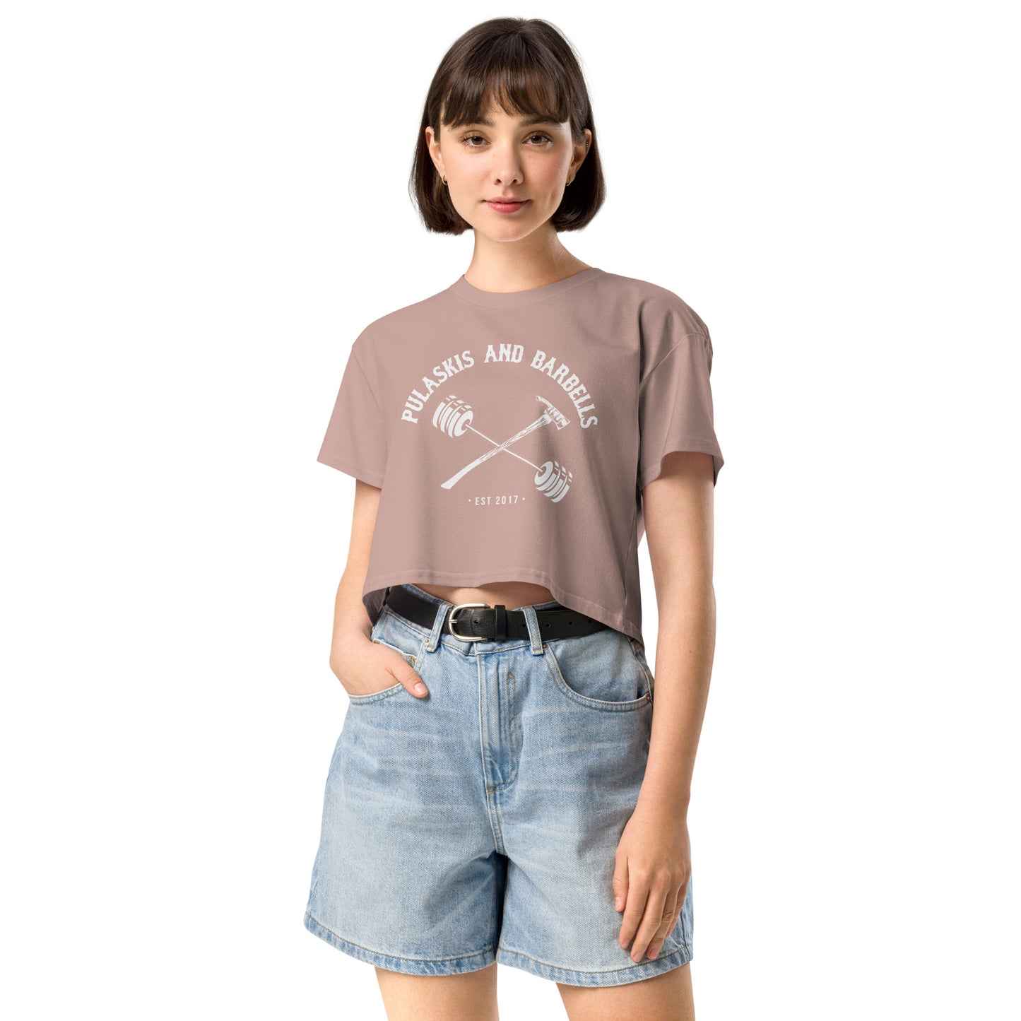 Women’s crop top Pulaski and Barbell