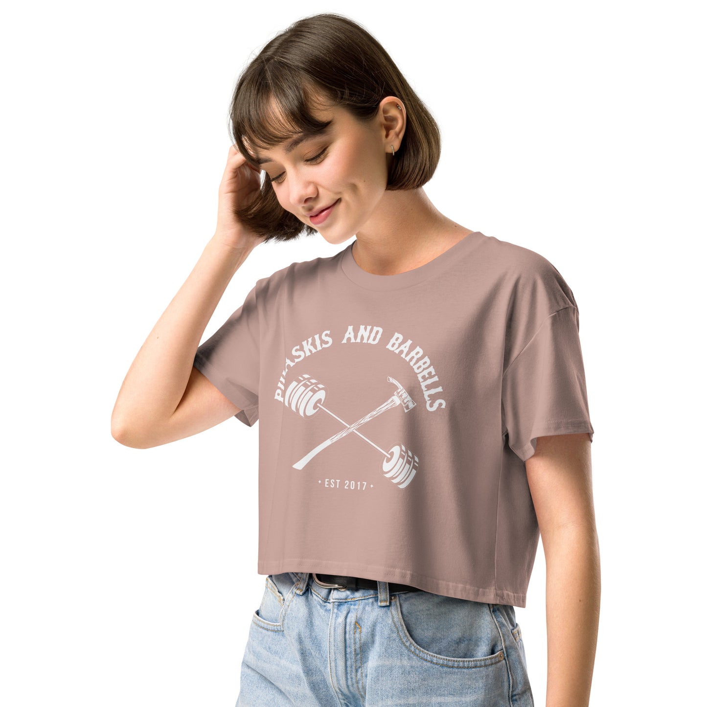 Women’s crop top Pulaski and Barbell