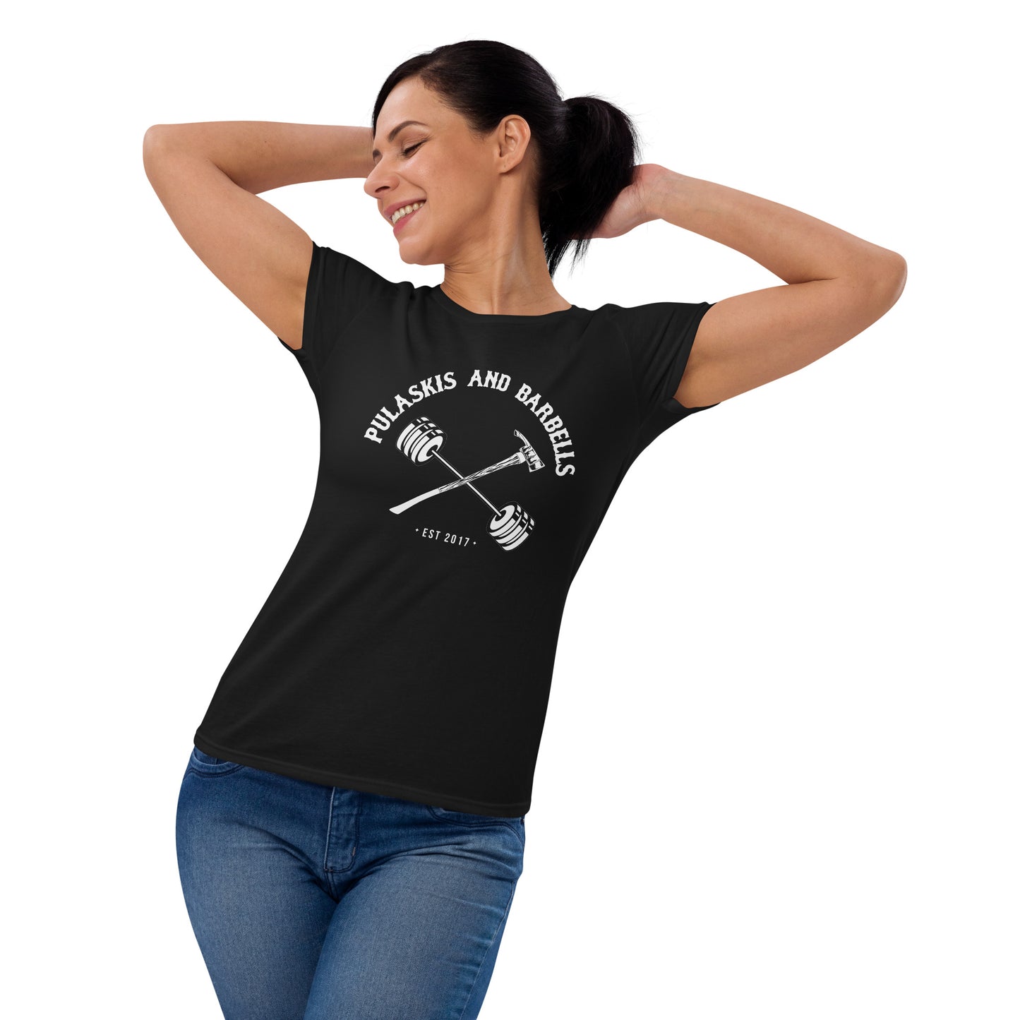 Women's short sleeve t-shirt Pulaski & Barbell