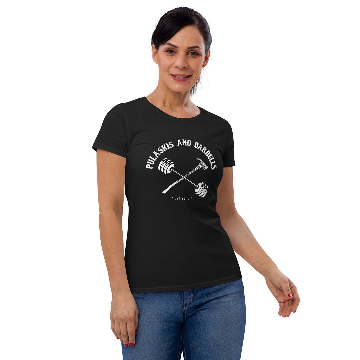 Women's short sleeve t-shirt Pulaski & Barbell