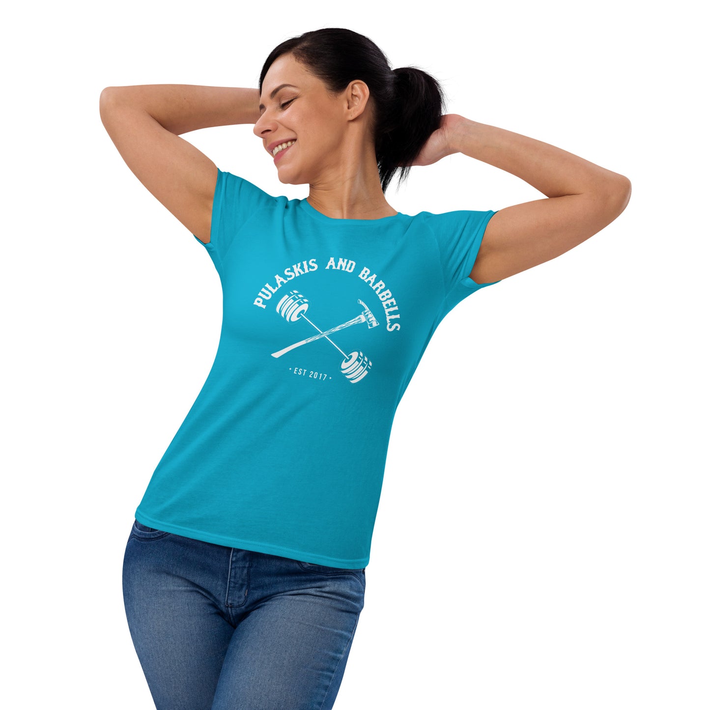 Women's short sleeve t-shirt Pulaski & Barbell