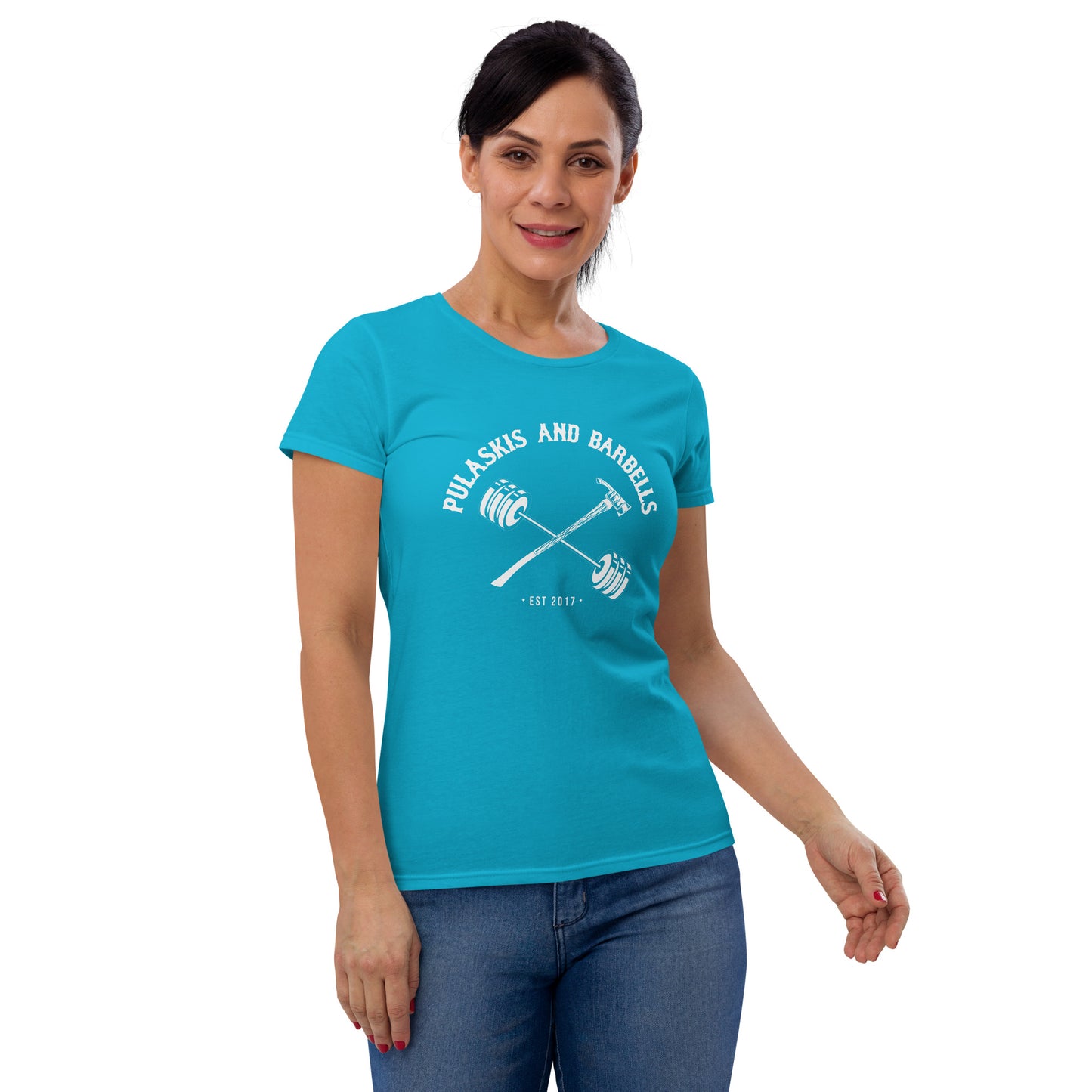 Women's short sleeve t-shirt Pulaski & Barbell