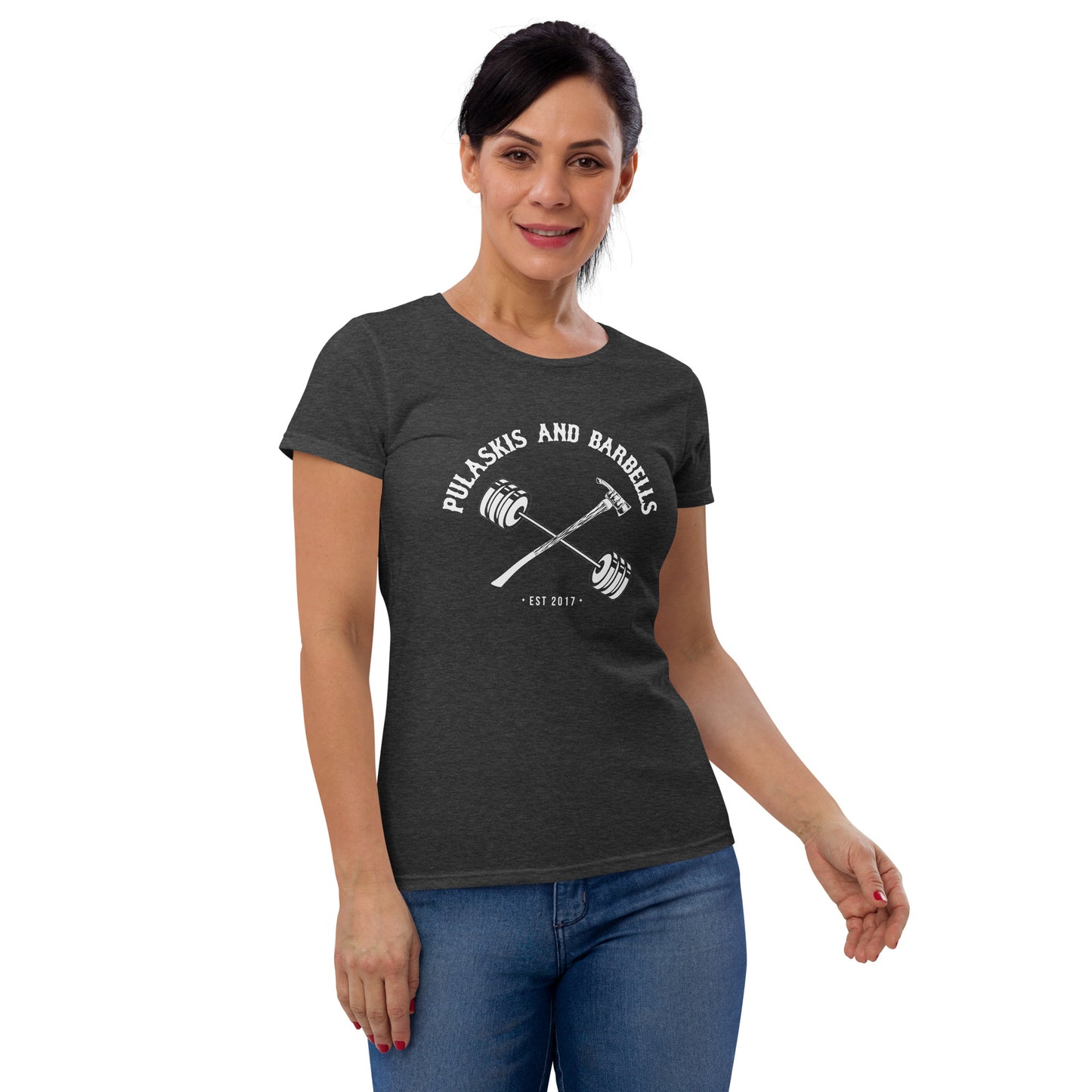 Women's short sleeve t-shirt Pulaski & Barbell