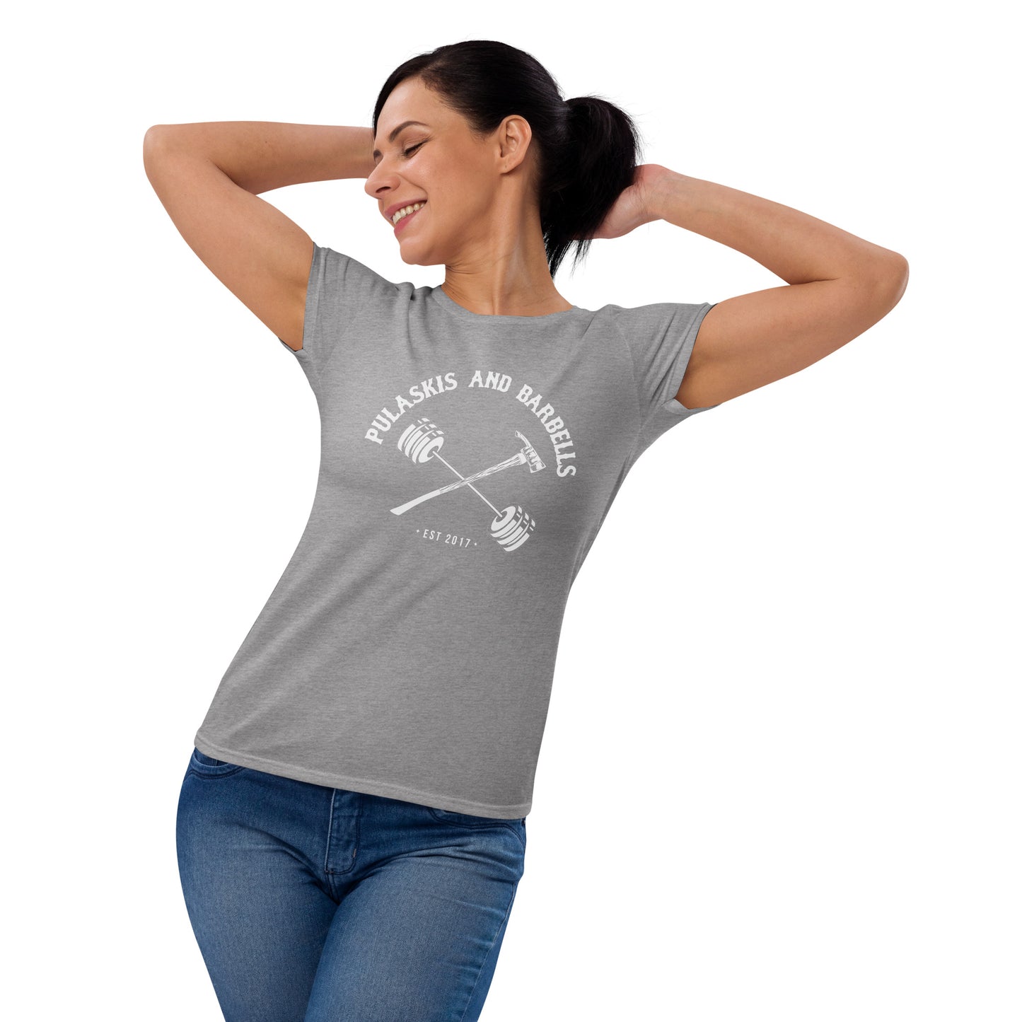 Women's short sleeve t-shirt Pulaski & Barbell