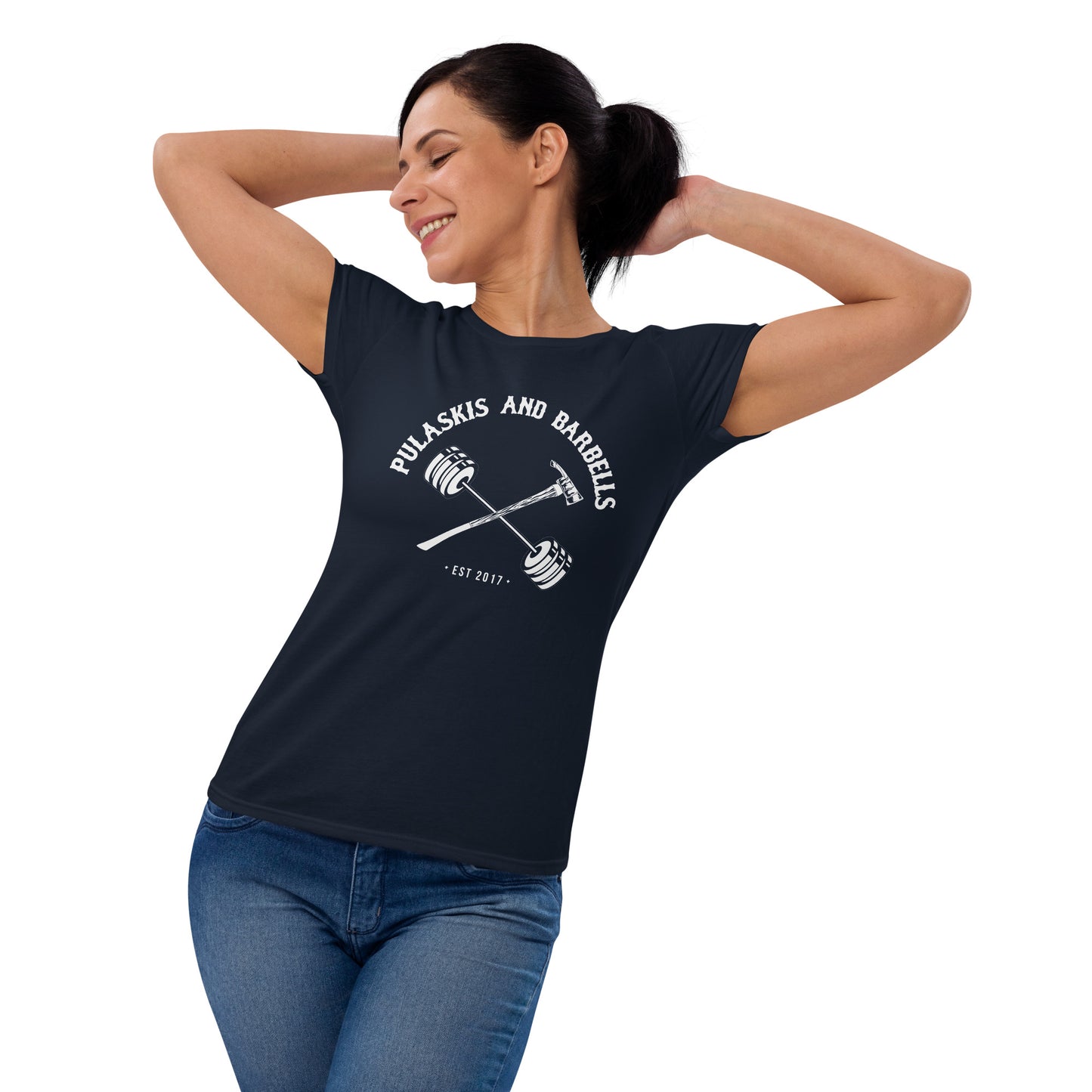 Women's short sleeve t-shirt Pulaski & Barbell
