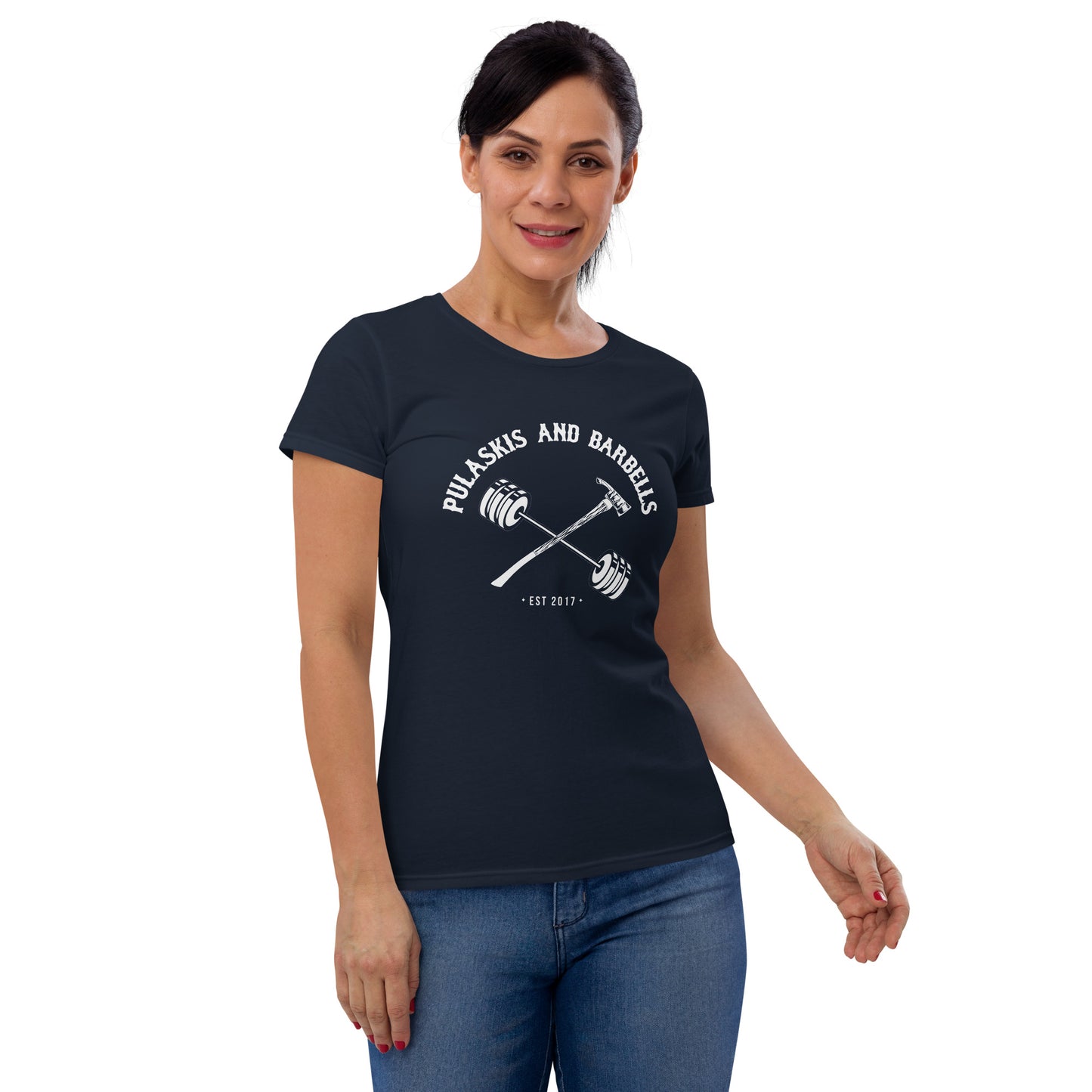 Women's short sleeve t-shirt Pulaski & Barbell