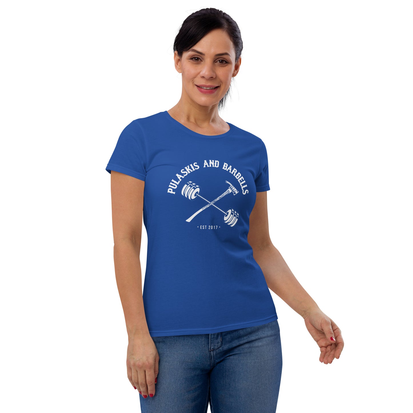 Women's short sleeve t-shirt Pulaski & Barbell