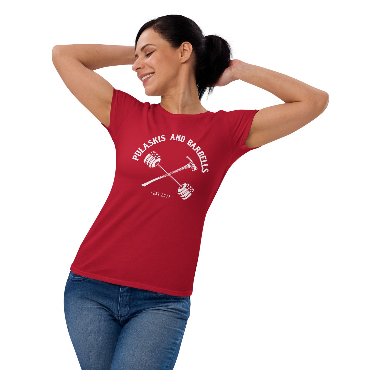 Women's short sleeve t-shirt Pulaski & Barbell