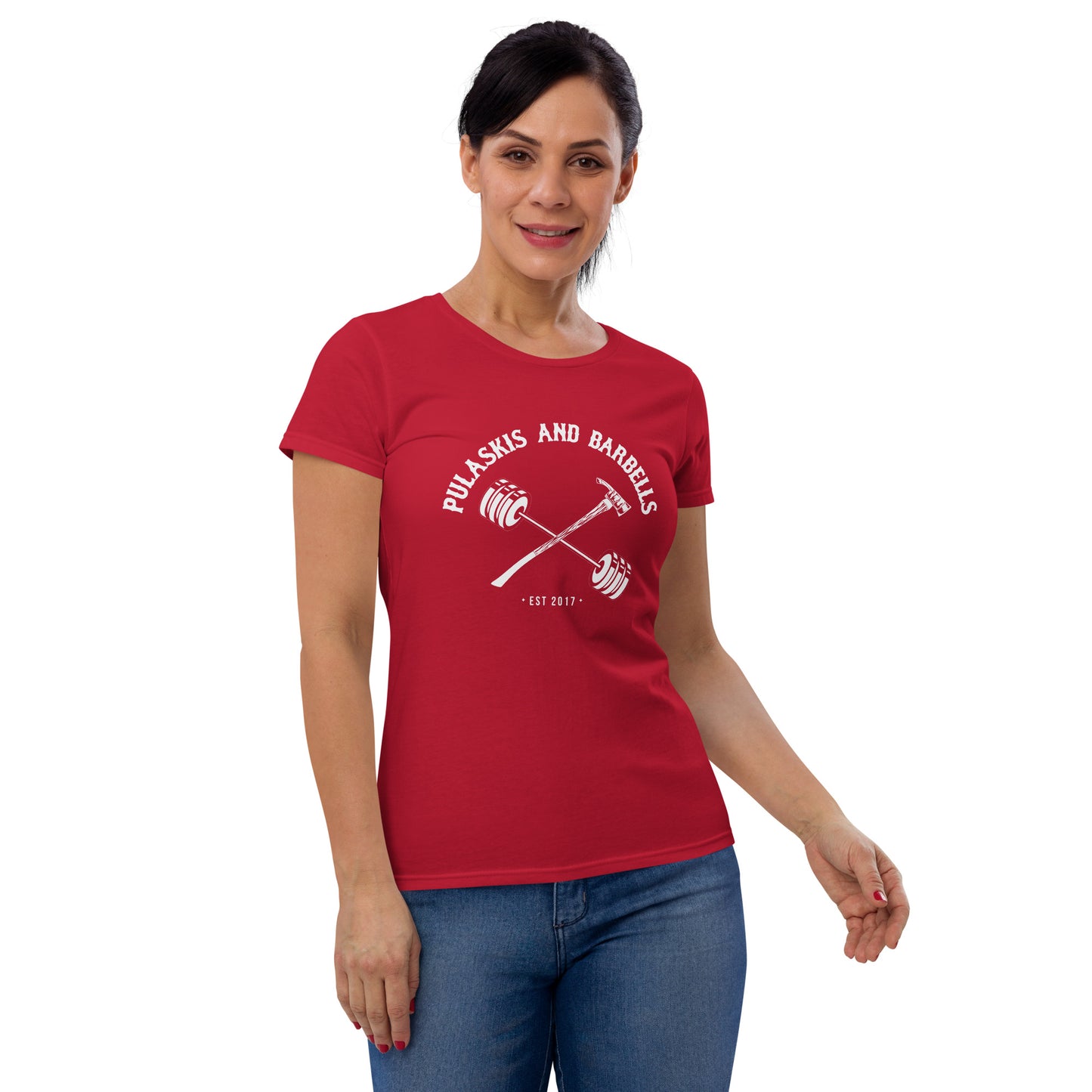 Women's short sleeve t-shirt Pulaski & Barbell
