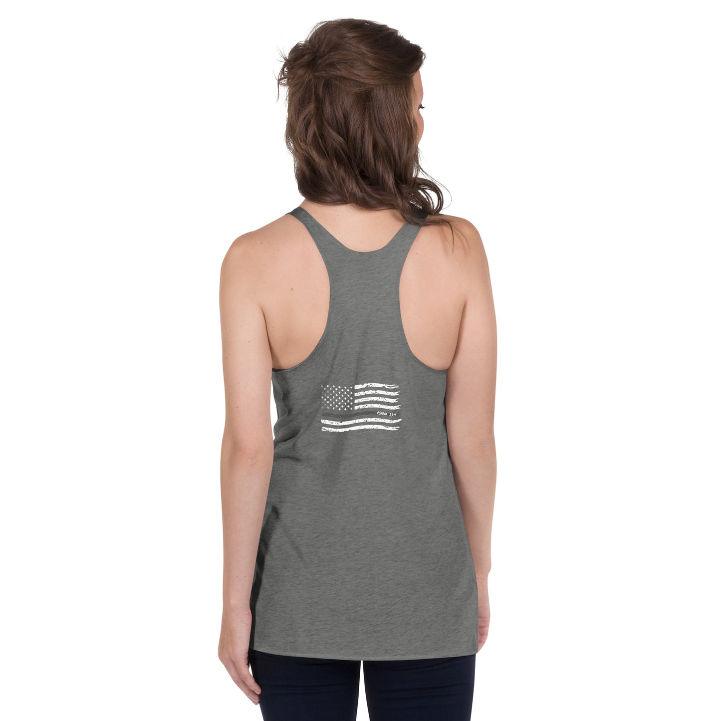 Women's Racerback Tank Smokey