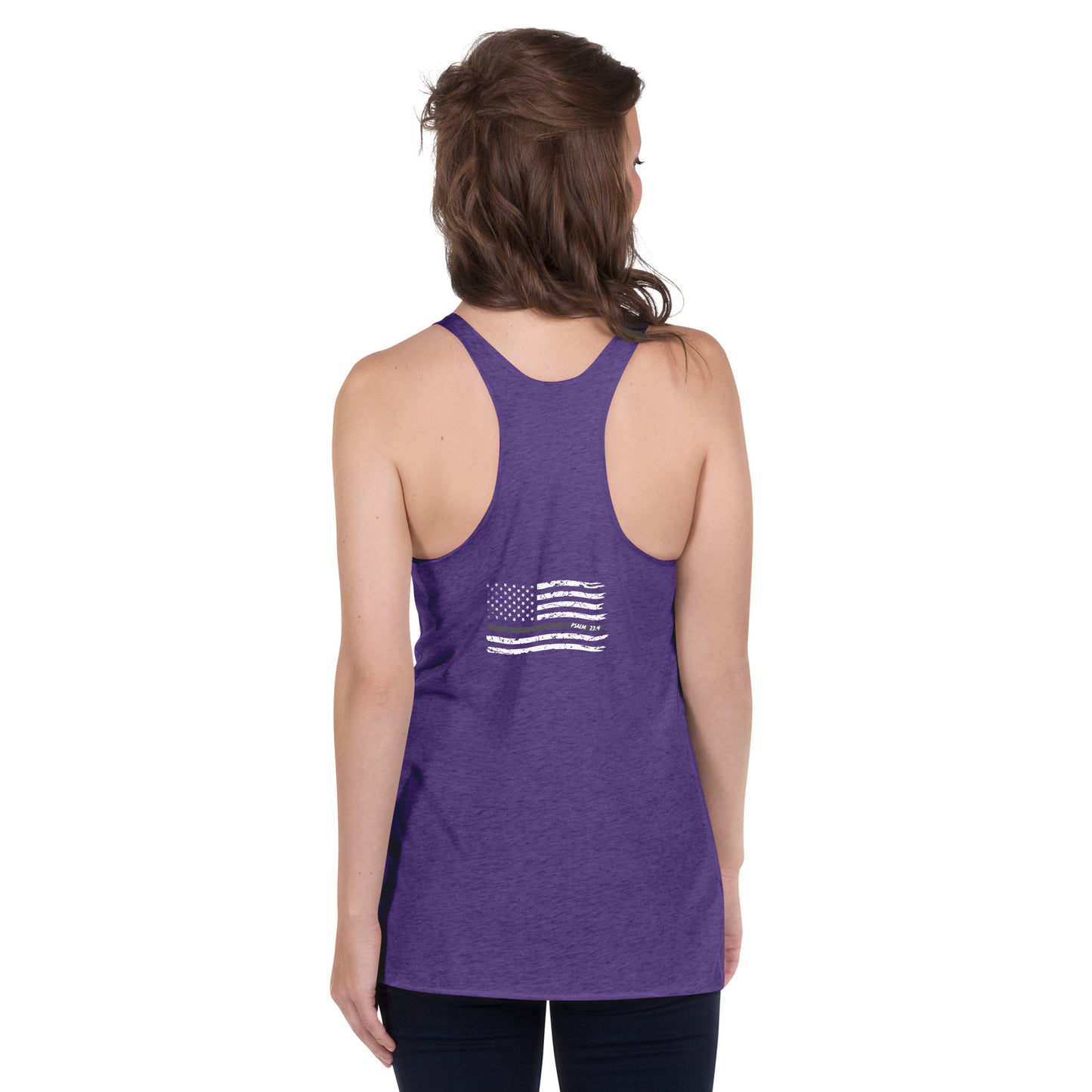 Women's Racerback Tank Smokey