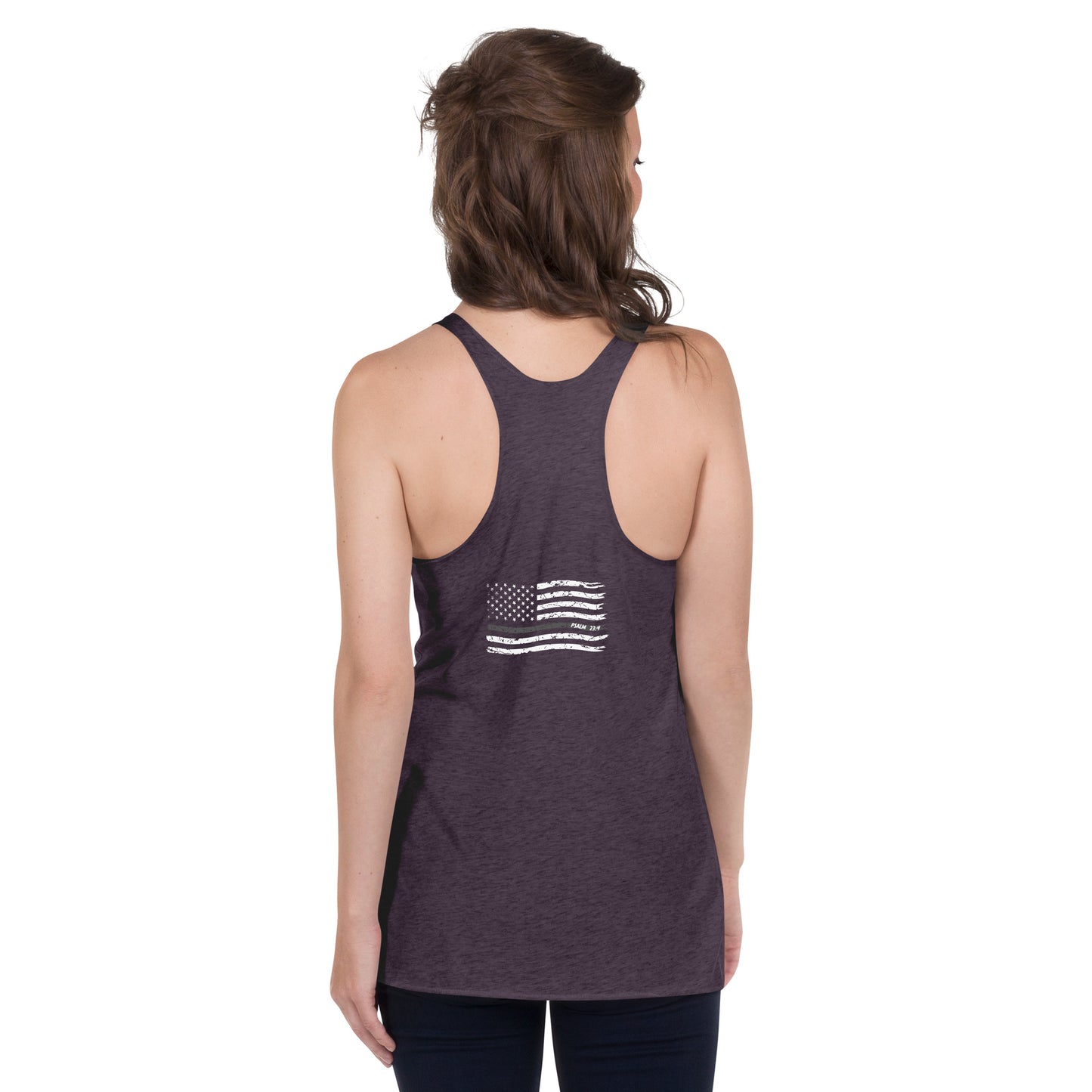 Women's Racerback Tank Smokey